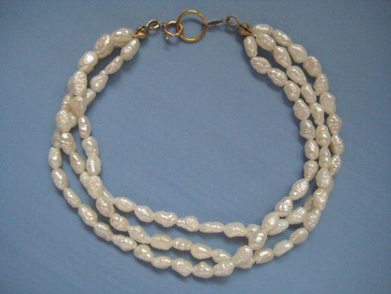 Freshwater Pearl Demi Parure - image 2