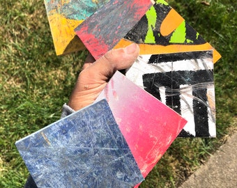 Handmade Upcycled Skateboard Coaster Recycled Skateboard Art
