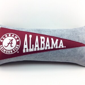 University of Alabama Crimson Tide Pennant Pillow graduation gift dorm room decor image 7