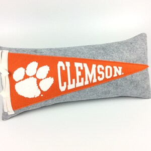 Clemson Tigers Felt Pennant - Full Size 12x30 Inch Officially Licensed College Banner - View #5
