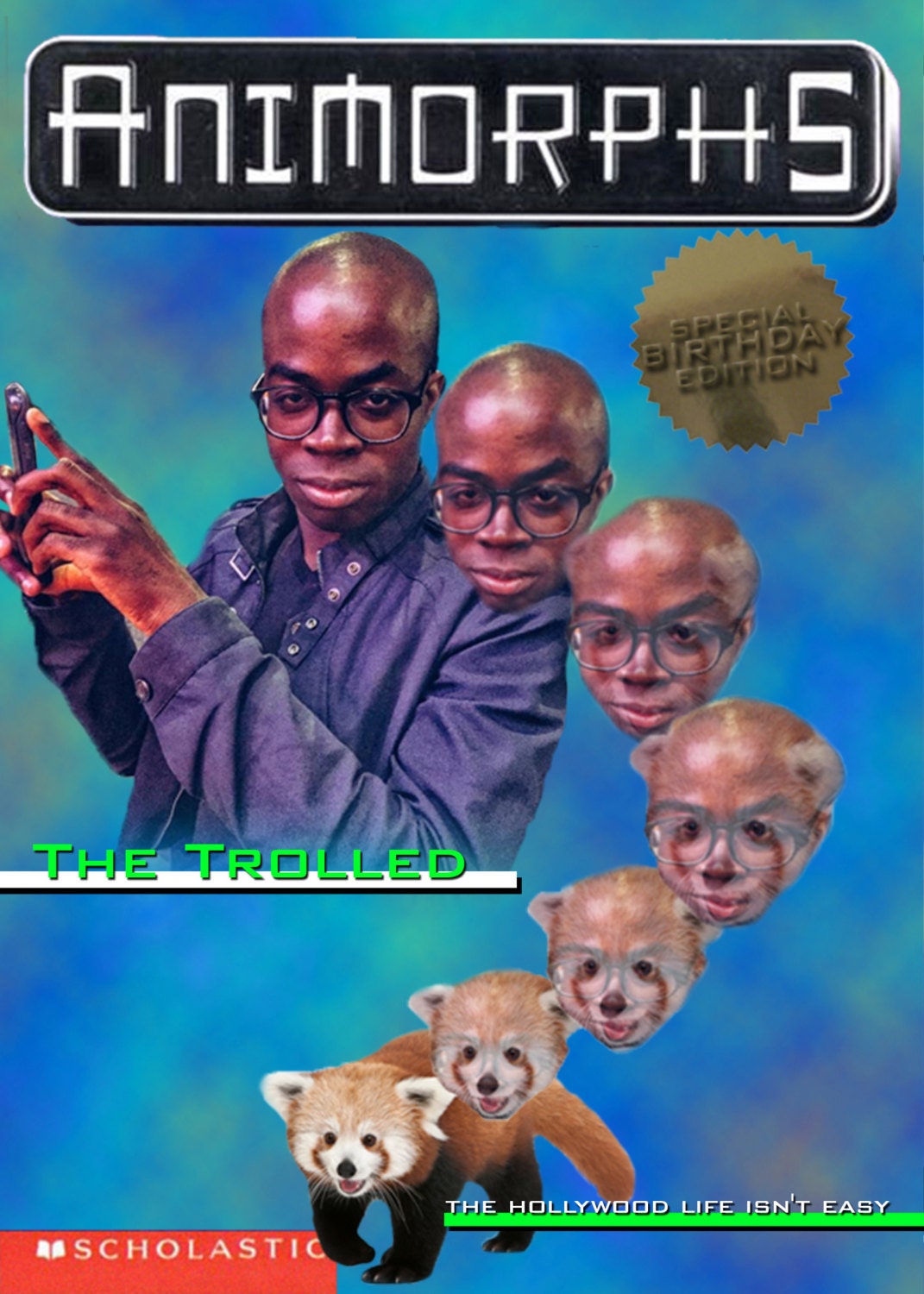 Animorph Yourself Custom Made Animorph Book Cover Etsy