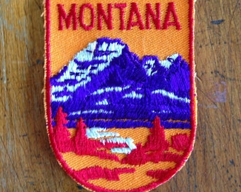 Montana Vintage Travel Patch by Voyager