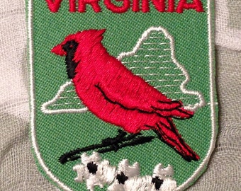 Virginia Voyager Vintage Travel Patch