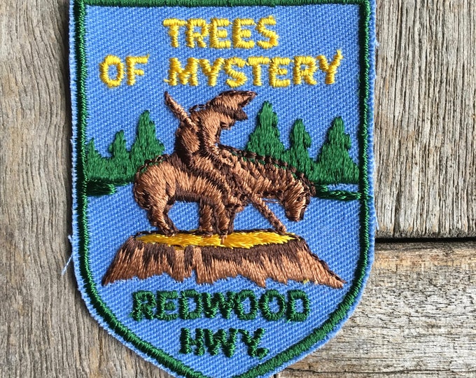 Trees of Mystery Redwood Highway California Vintage Souvenir Etsy