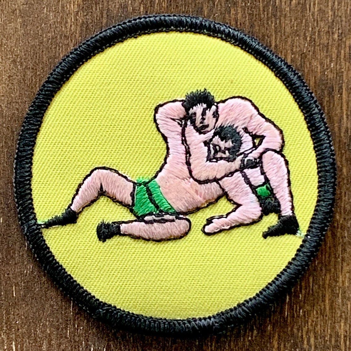 Wrestling Patch Etsy