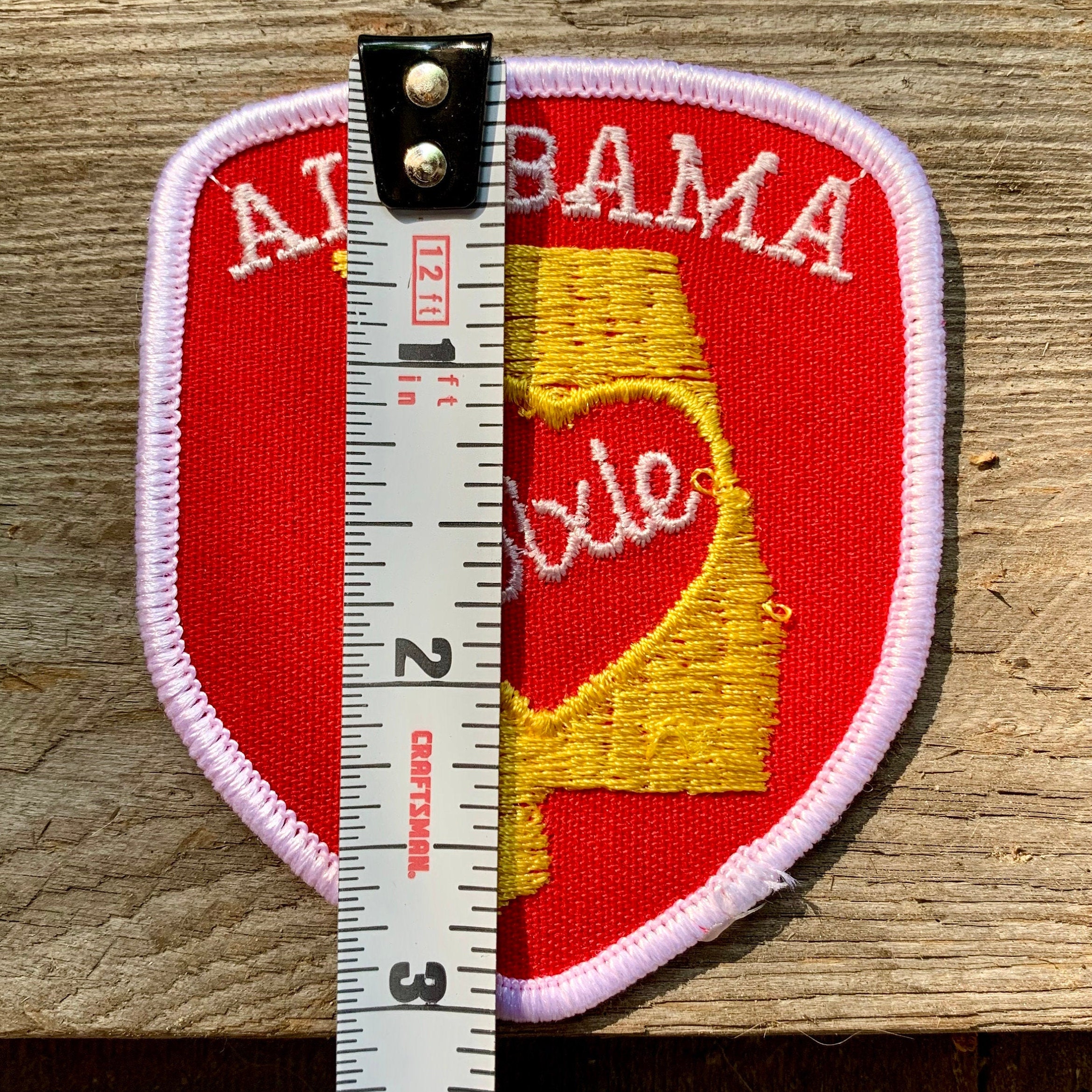 Alabama Vintage Souvenir Travel Patch Etsy