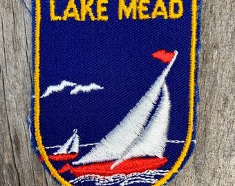 Lake Mead Vintage Travel Patch by Voyager