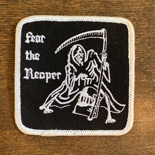 Fear the Reaper Biker/Motorcycle Patch