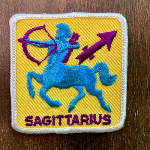 Sagittarius Zodiac Souvenir/Novelty Patch