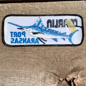 Port Aransas Texas Marlin Fishing Vintage Souvenir Travel | Etsy