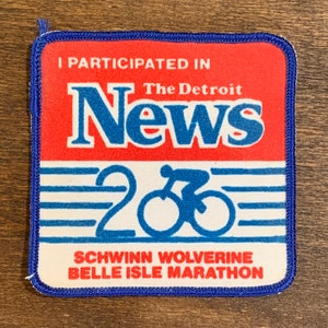 Vintage Schwinn Wolverine Belle Isle Marathon-patch