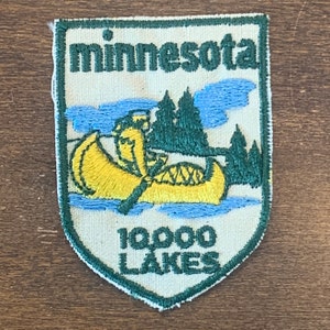 Minnesota Vintage Travel Patch by Voyager