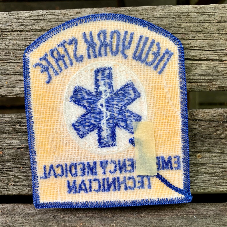 New York State Emergency Medical Technician Patch