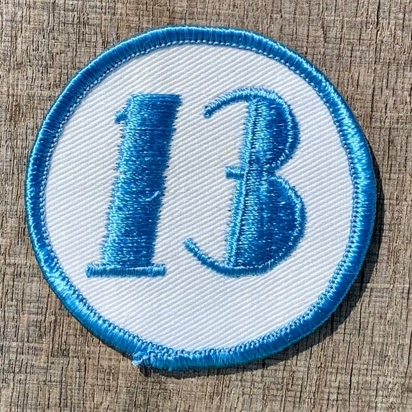 Number 13 Patch