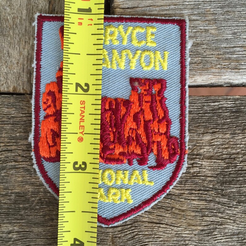 Bryce Canyon National Park Utah Vintage Travel Patch by Voyager
