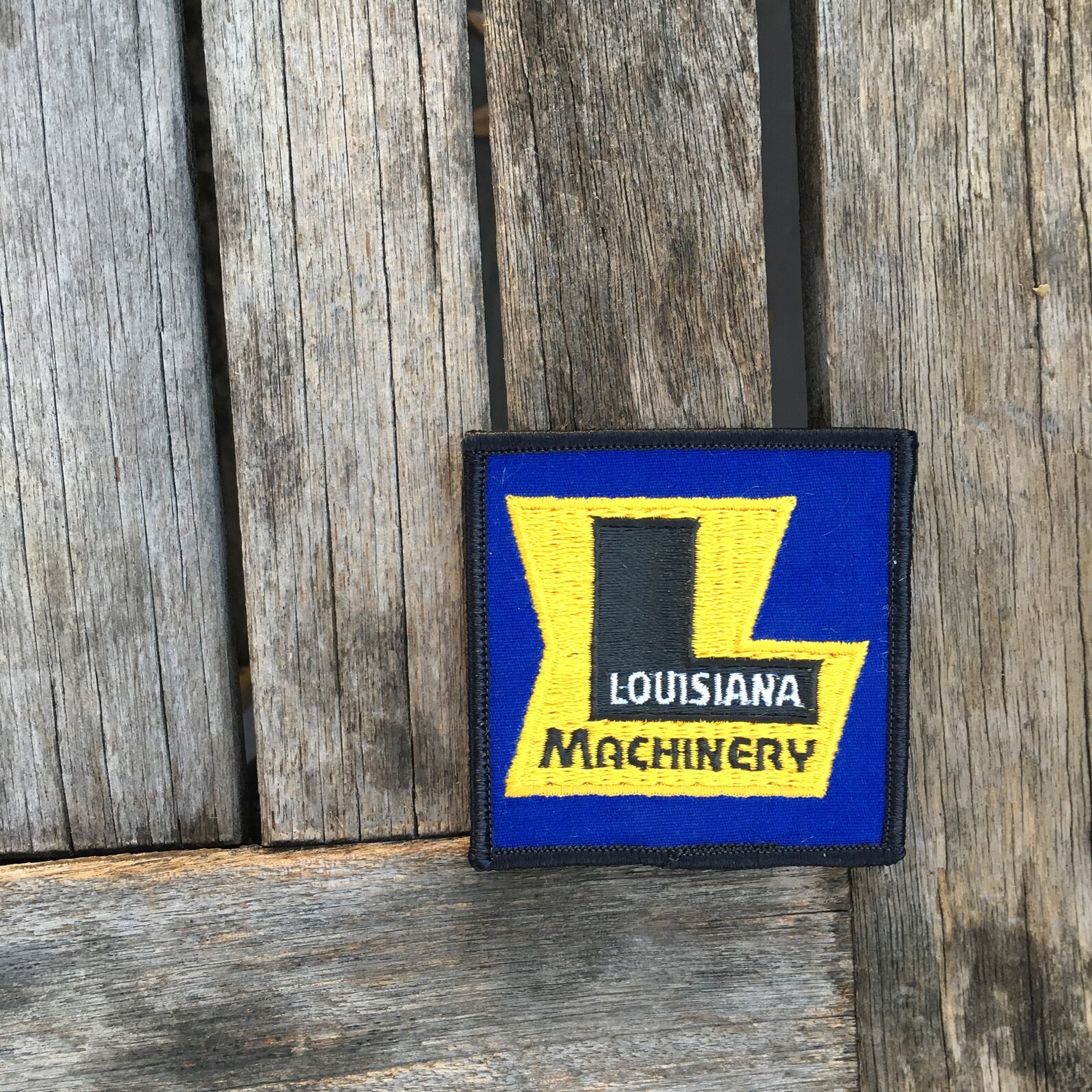 Louisiana Machinery Work Shirt Uniform Patch Etsy