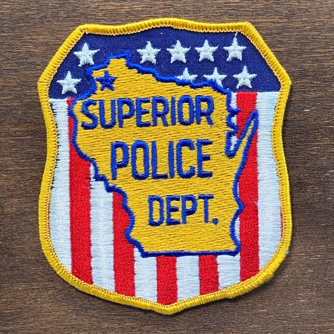 Superior Wisconsin Police Department Patch Etsy
