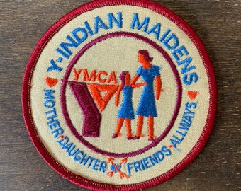 NUR EINMAL! Y-Indian Maids YMCA Aufnäher