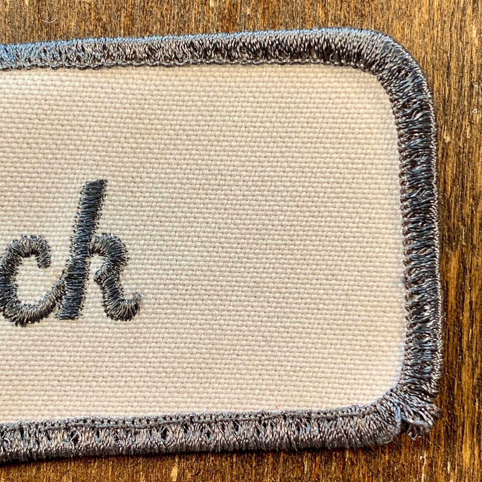 Jack. A White Work Shirt Name Patch That Says jack Etsy