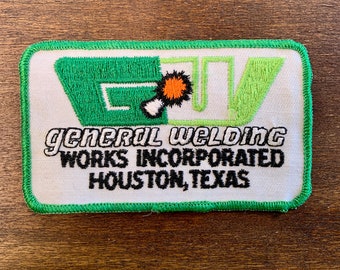 General Welding Works Incorporated, Houston, TX Work Shirt Uniform Patch