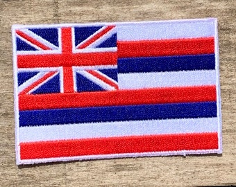 Hawaii Flag Souvenir Travel Patch