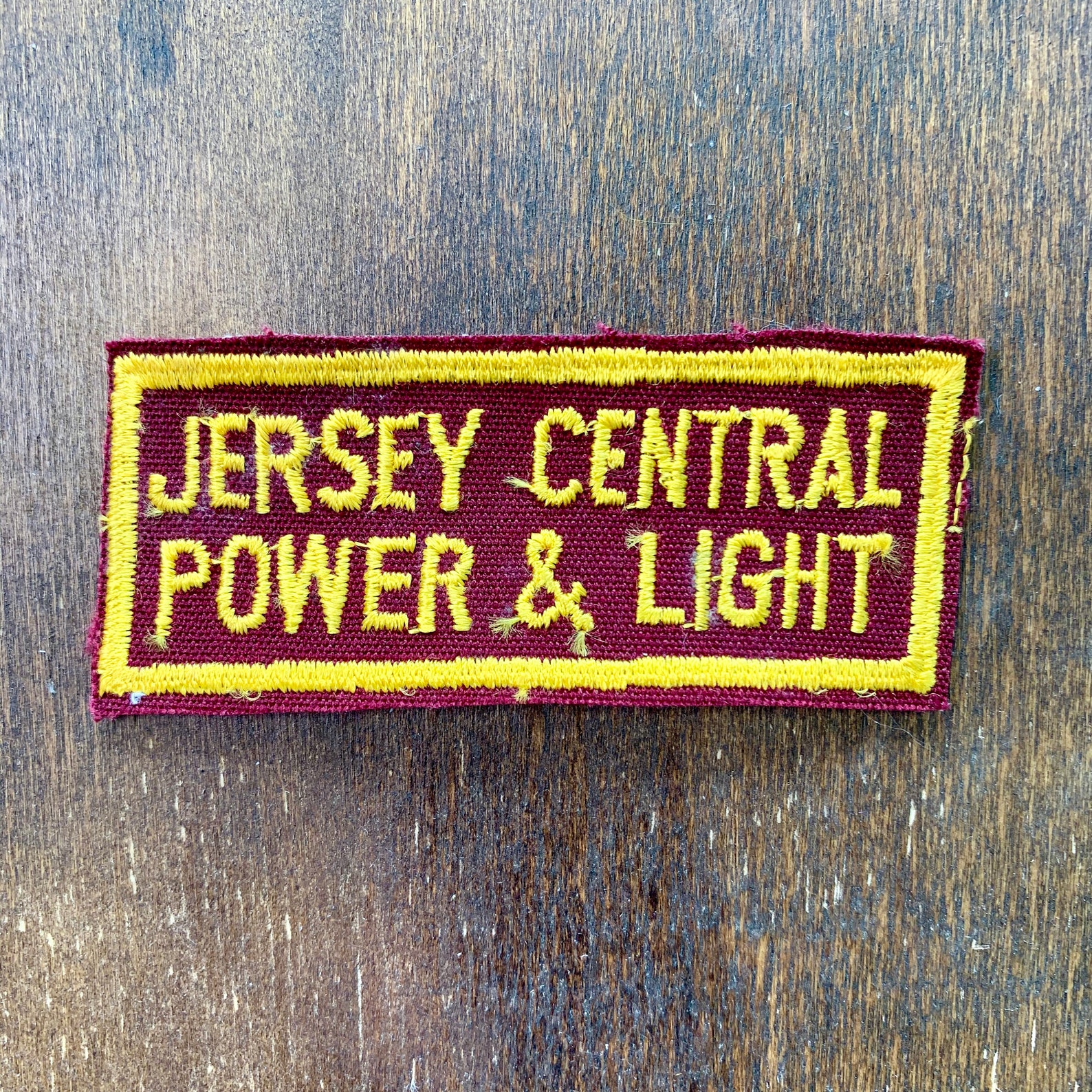 jersey-central-power-and-light-work-shirt-patch-etsy