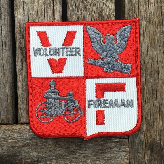 Volunteer Fireman Patch