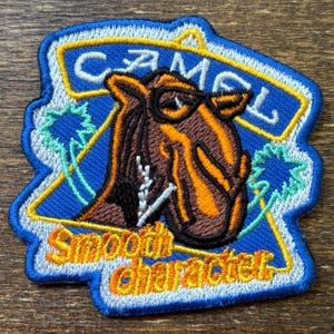 Parche de recuerdo del personaje Camel Joe, Smooth