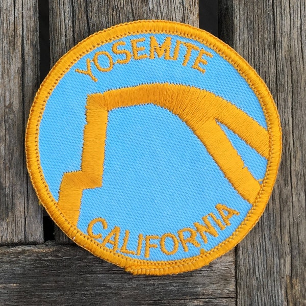 Yosemite National Park California Vintage Souvenir Travel Patch