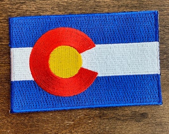 Colorado State Flag Travel Patch