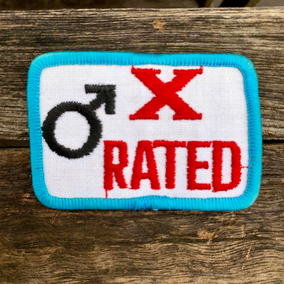X-rated Vintage Novelty Patch - Etsy