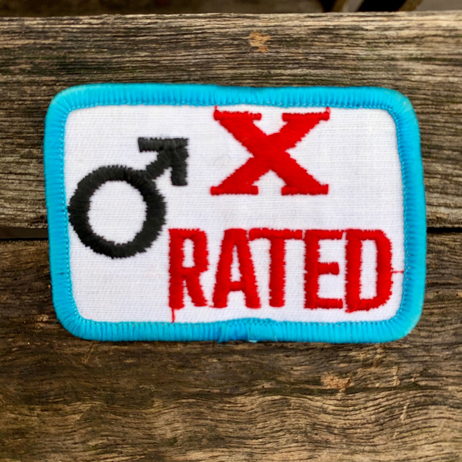 X Rating Stickers X-rated Vintage Novelty Patch | Etsy