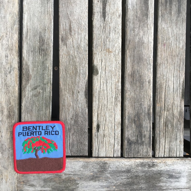 Bentley Puerto Rico Souvenir Travel Patch