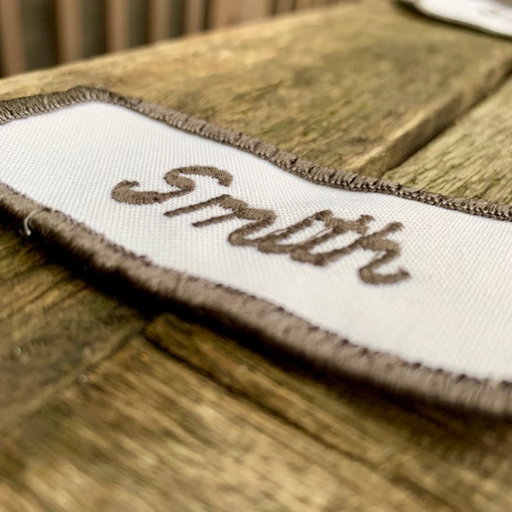 Smith. A white work shirt patch that says "Smith"… - image 3