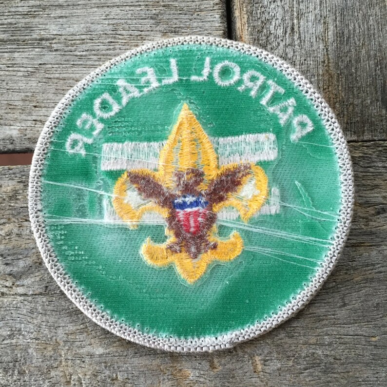 Patrol Leader Boy Scout Uniform Patch Etsy
