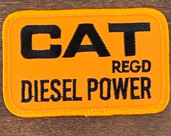 CAT Diesel Power Uniform Logo Patch