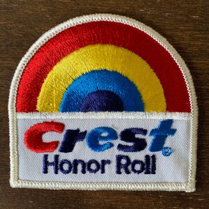 Naszywka z napisem Crest Honor Roll
