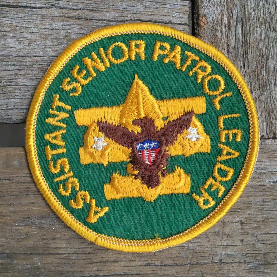 Assistant Senior Patrol Leader Boy Scout Uniform Patch Etsy