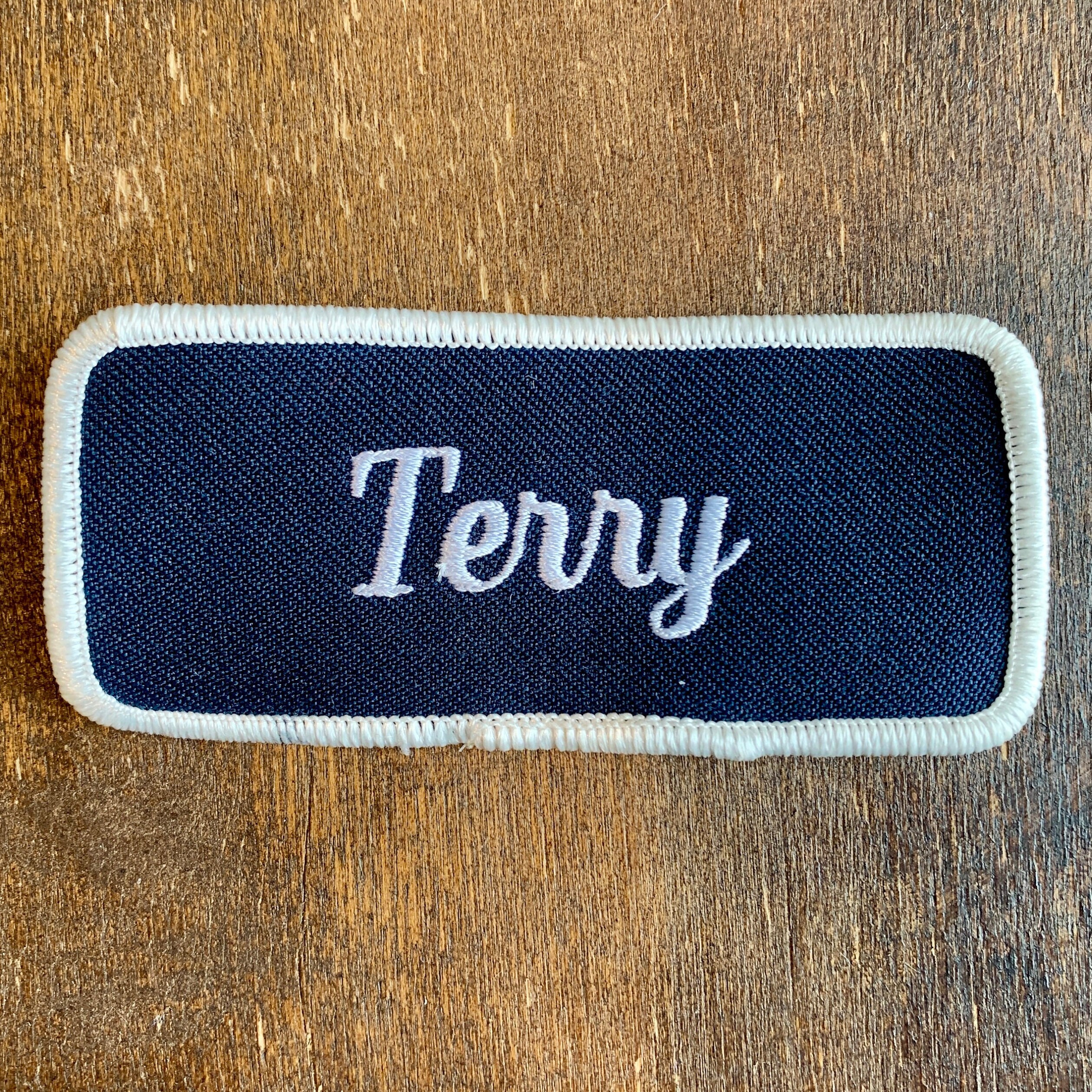 Terry Iron-On Letter Patch – shopgatherandring