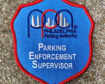 Philadelphia Parking Authority Parking Enforcement Supervisor Uniform Patch