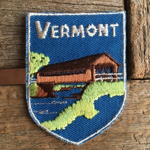 Vermont Vintage Travel Patch von Voyager