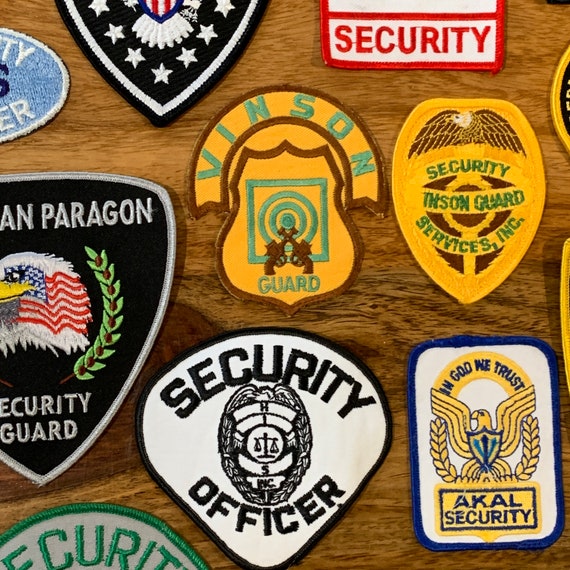 A Batch/Lot of 25 Security Guard Patches - image 7