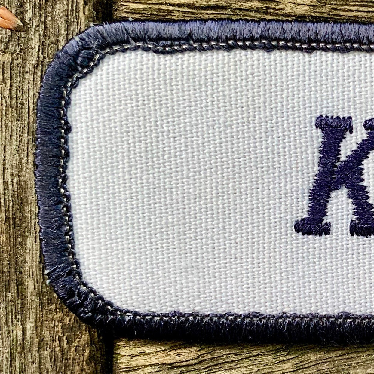 Ken A Work Shirt Name Patch That Says ken in Blue Etsy