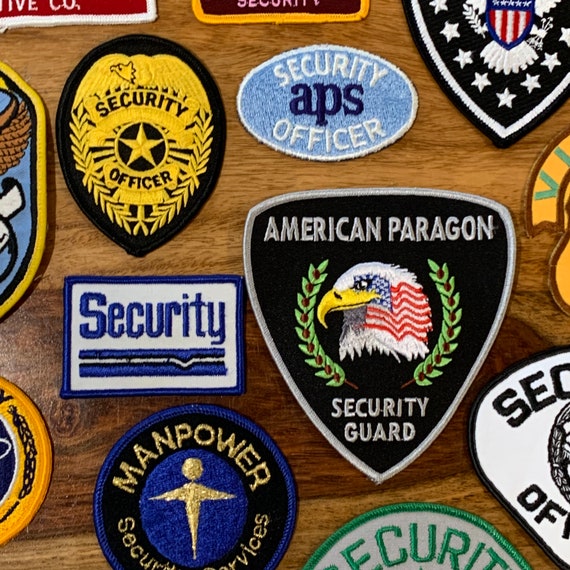 A Batch/Lot of 25 Security Guard Patches - image 8