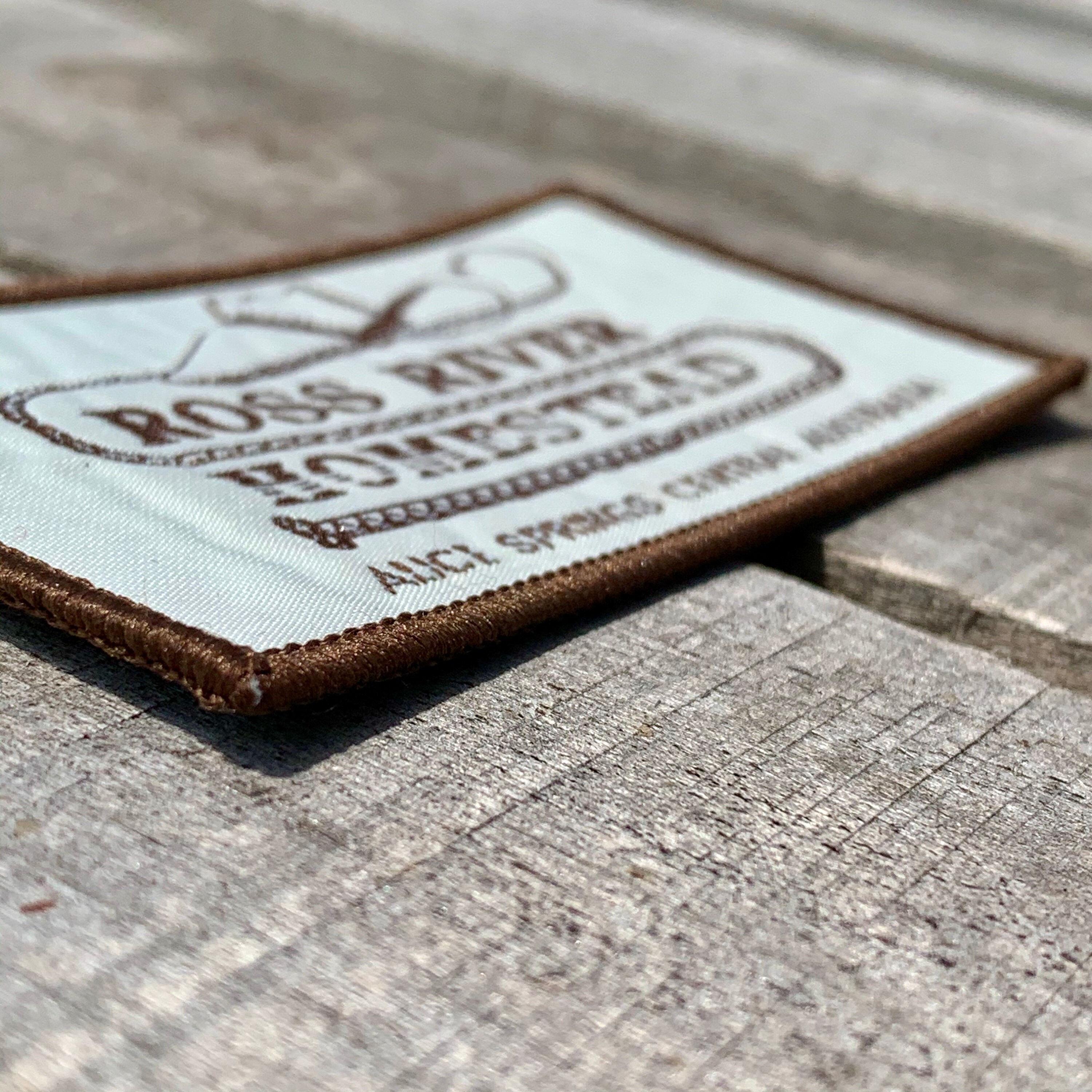 Art & Collectibles Australia Flag Souvenir Travel Patch Ross River Homestead Alice Springs