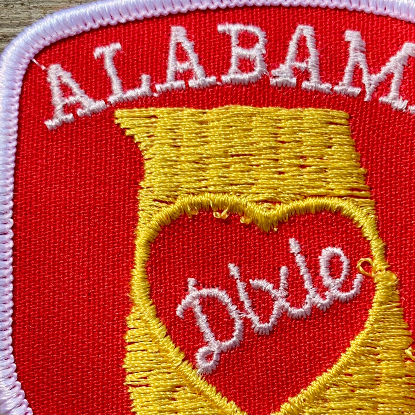 Alabama Vintage Souvenir Travel Patch Etsy