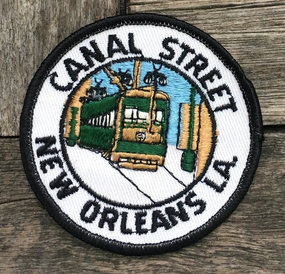 NEW ORLEANS Louisiana Embroidered Travel Souvenir  Iron on Patch