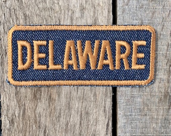 Delaware Denim Patch