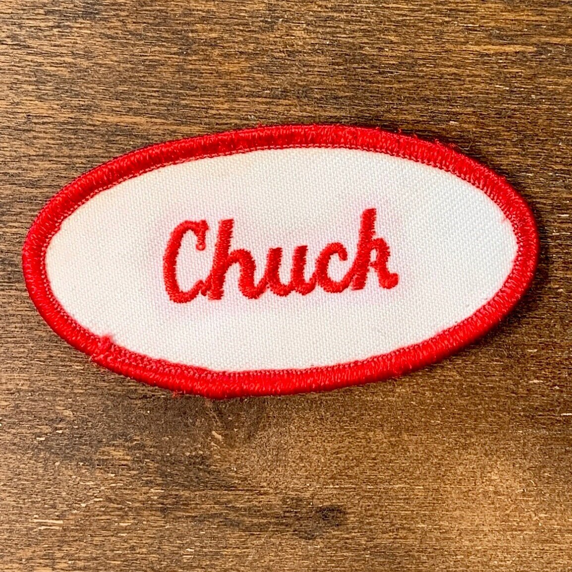 Name Patches, Bold Fancy 70s Era Vintage Sew-On Embroidered Clothing Name  Patch, Old-Fashioned Retro Beautiful Bowling Work Shirt Name Patch