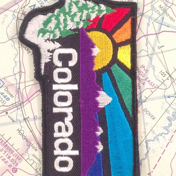 Colorado Vintage Travel Patch